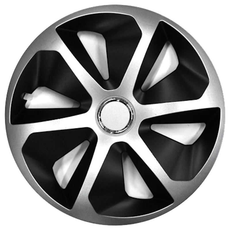 п Колпак РОКО  РИНГ  микс черный 17