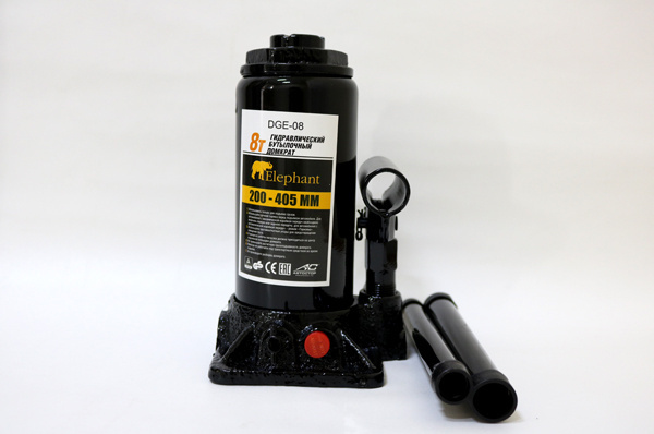 Домкрат гидравлический  8 тонный (200-405мм) Elephant