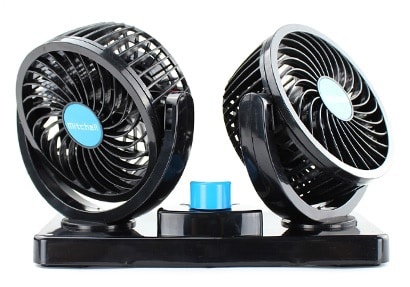 Вентилятор Т-312  24V  6" с двумя головами  (Торнадо)