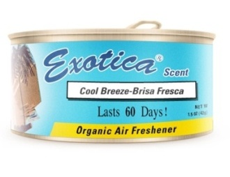 Освежитель Exotica органический ESC24- FBZ (Освежающий бриз)