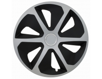 п Колпак РОКО  РИНГ  микс черный 15