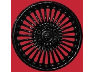 Колпак колесный  Мини-Купер 13 черный гл