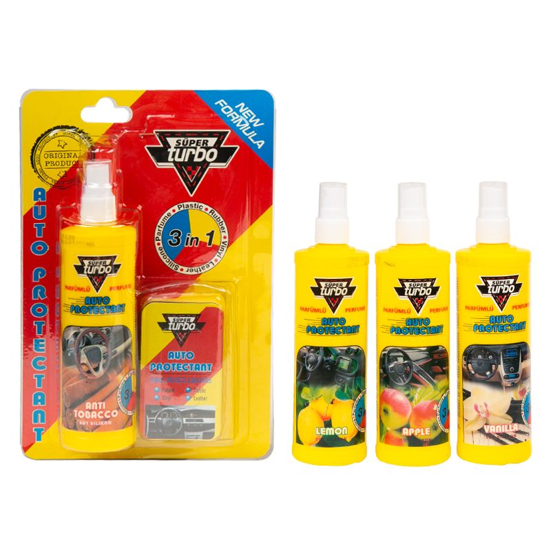 Полироль  ТУРБО с губкой Лимон