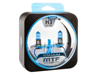 МТF лампа Н3 12v 55w Titanium 4300к														