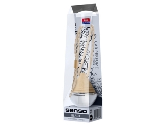 Освежитель Dr.Marcus подвеска Senso Wood Black 															