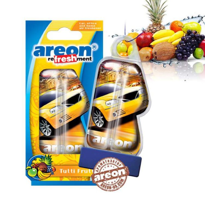 Освежитель  AREON гель AUTO для стенда Тутти-фрутти