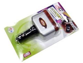 Адаптер № 0120 тройной с проводом с USB