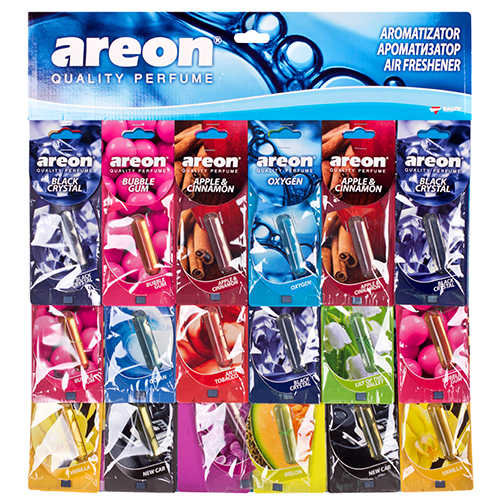 Освежитель   AREON гель "LIQUID" ( лист 24шт)