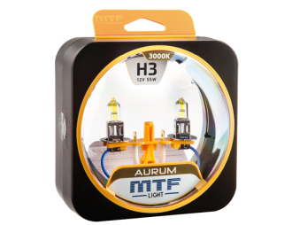 МТF лампа Н3 12V 55 W  Aurum  3000К														