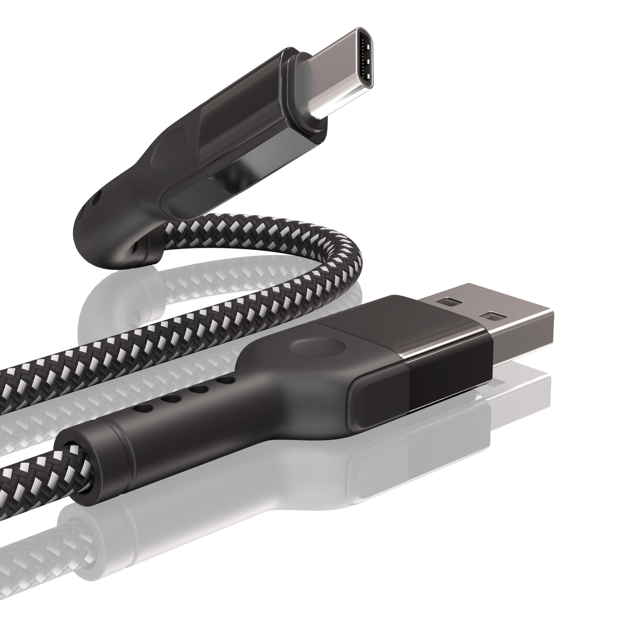 Кабель-Data  Lightning черный (CB725-U8-10B) WIIIX 1м