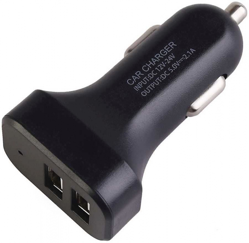 АЗУ в прикуриватель USB  2 гнезда(UCC-2-15B)