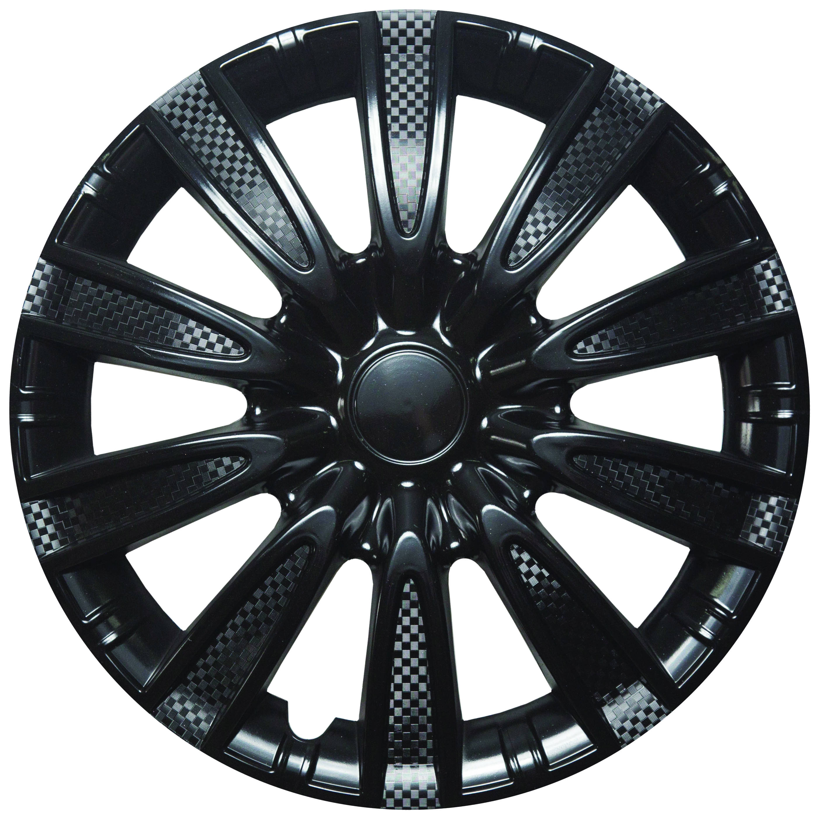 Колпак колесный  ТОРНАДО  14 черный   (4)