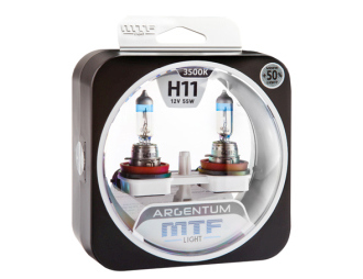 МТF лампа Н11 12V 55w Argentum+50% 															