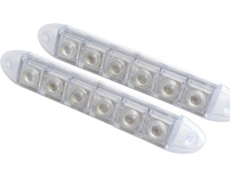 Дневные ходовые огни -36 LED 12V 180мм  (гибкие)