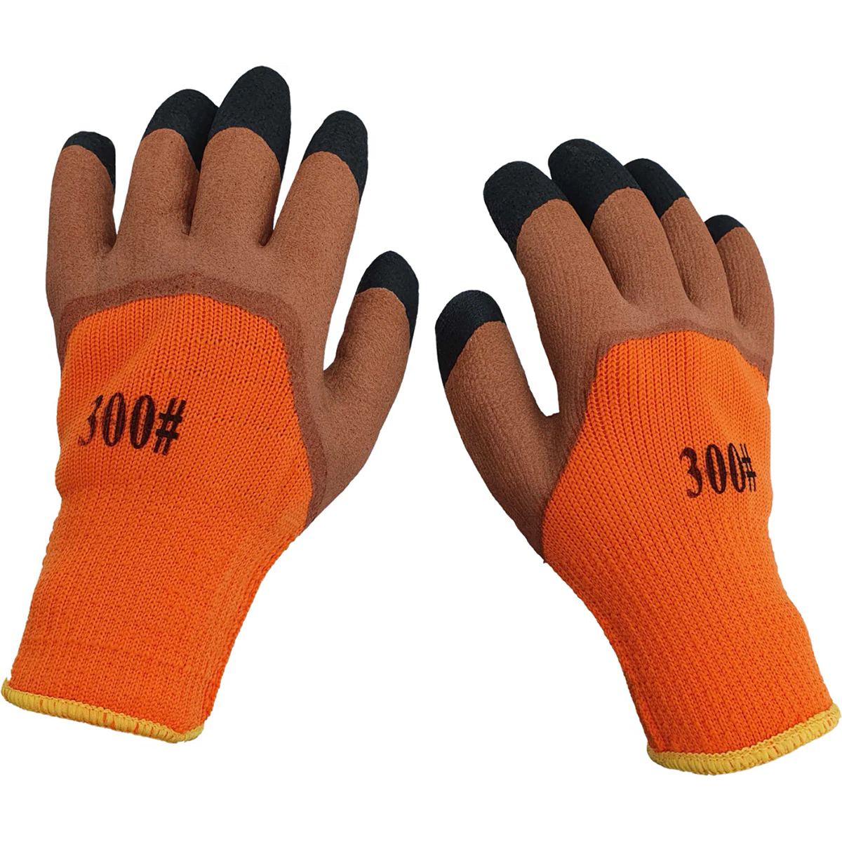 Перчатки акриловые утепленные Тора 63 ноготки