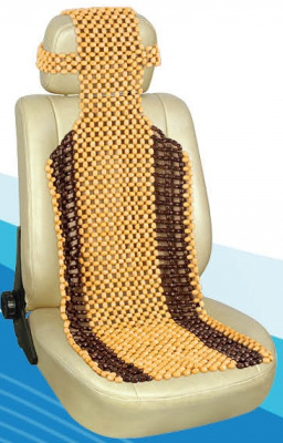 Накидки массажер деревяные шарики HS-1101- В 