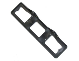 Катафот номера с подсветкой (ЧЕРНЫЙ) с боковой 