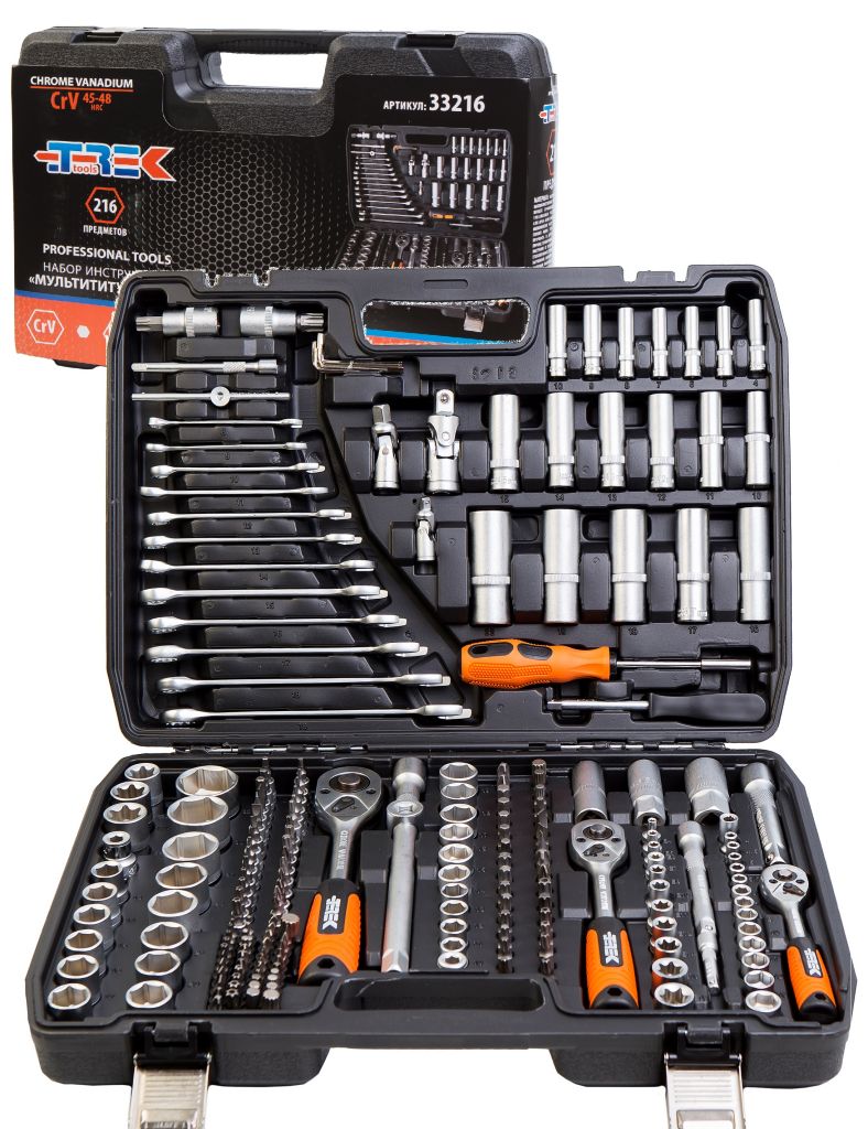 Набор инструмента  TREK Мастер  216 предмета (33216)