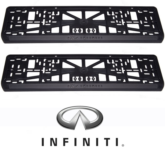 Рамка номера книжка Infiniti