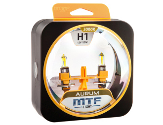 МТF лампа Н1 12V 55w  Aurum 3000К														
