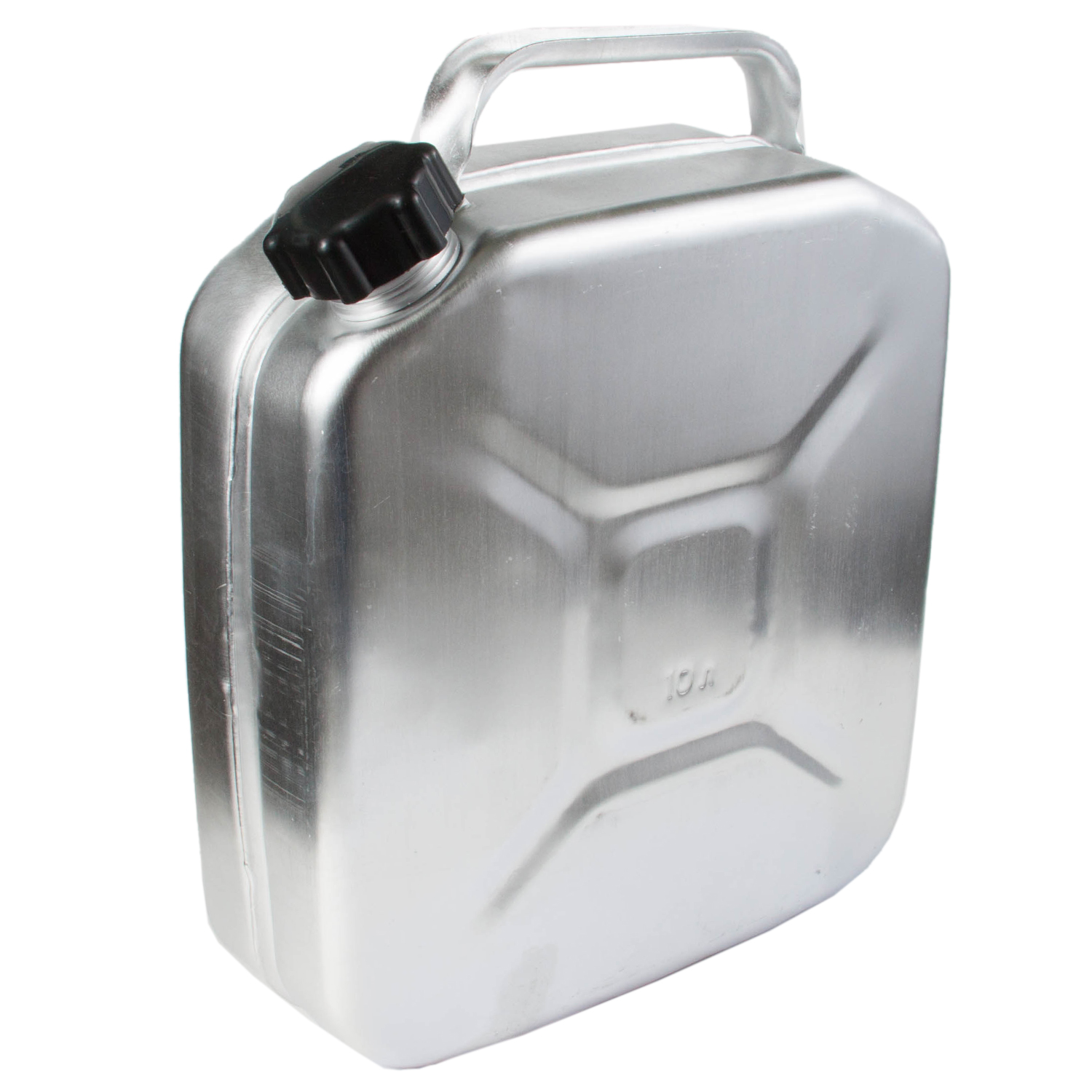 Канистра  для бензина 20л. Аллюминиевая 															