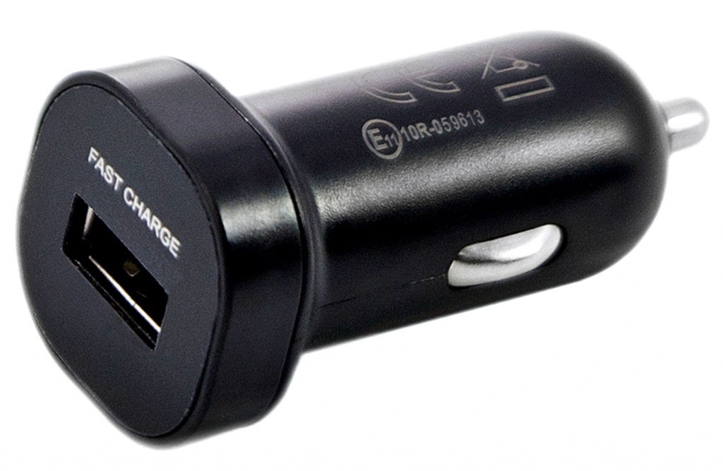 АЗУ в прикуриватель USB (QC3.0) черный UCC-4-1-11