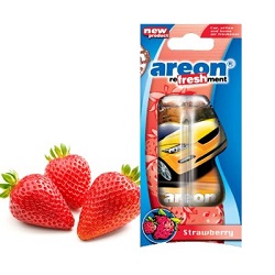 Освежитель  AREON гель AUTO для стенда Клубника