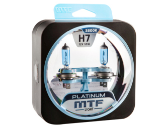 МТF лампа Н7 12V 55w Platinum 3800К  																