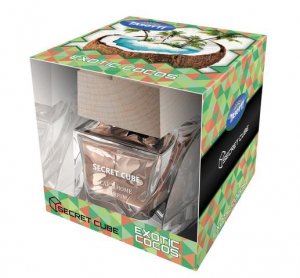 Освежитель  TASOTTI  secret Cube   кокос