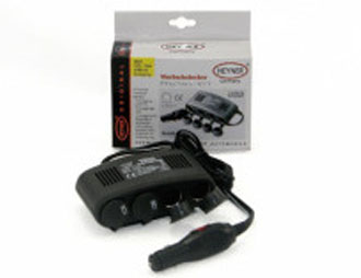 Адаптер HEYNER  4 разъема c проводом + USB   511 000