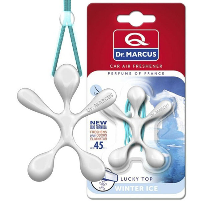Освежитель Dr.Marcus подвеска "Lucky Top"  Winter ice (16)														