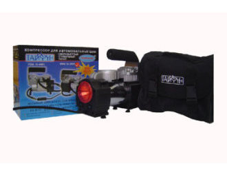 Компрессор 12 V 403H (ТАЙФУН) с фонарем