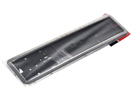 Рамка номера металлическая  8050 хром