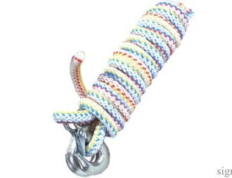 Трос -веревка  10тон  2 крюка Богатырь