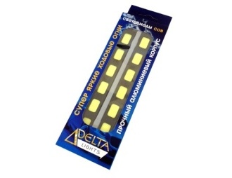 Дневные ходовые огни C16175  6 COB диода