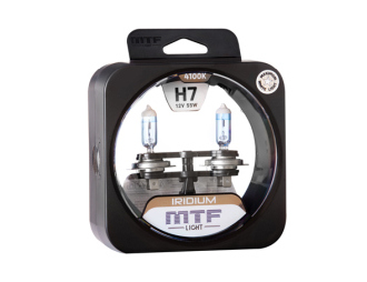 МТF лампа Н7 12V 55w IRIDIUM	 4100К												