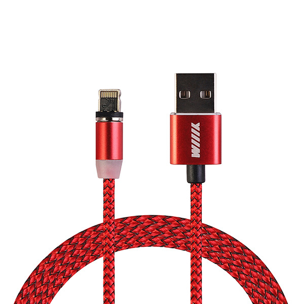 Кабель магнитный USB-Lightning черный (CBM980-U8-10B) WIIIX 1мiPhone