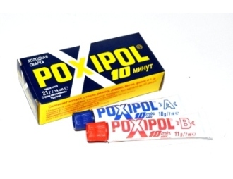 Холодная сварка мет.  14мл Poxipol
