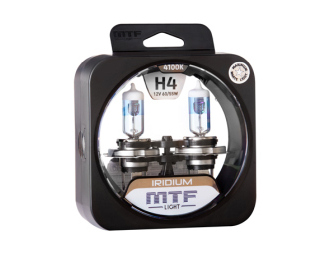 МТF лампа Н4 12V 60/55w IRIDIUM	 4100К												