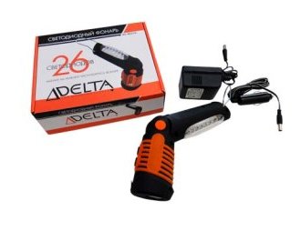 Фонарь диодный AS-4021А-26 на магните литиева батарея