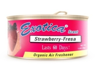 Освежитель Exotica органический ESC24- SТR (Клубника)
