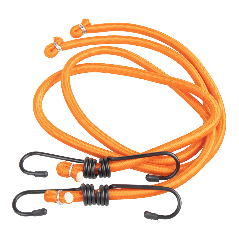 Резинка для крепления груза 8 мм .x80 см. с металлическими крючками 2 шт. ARNEZI A0901003