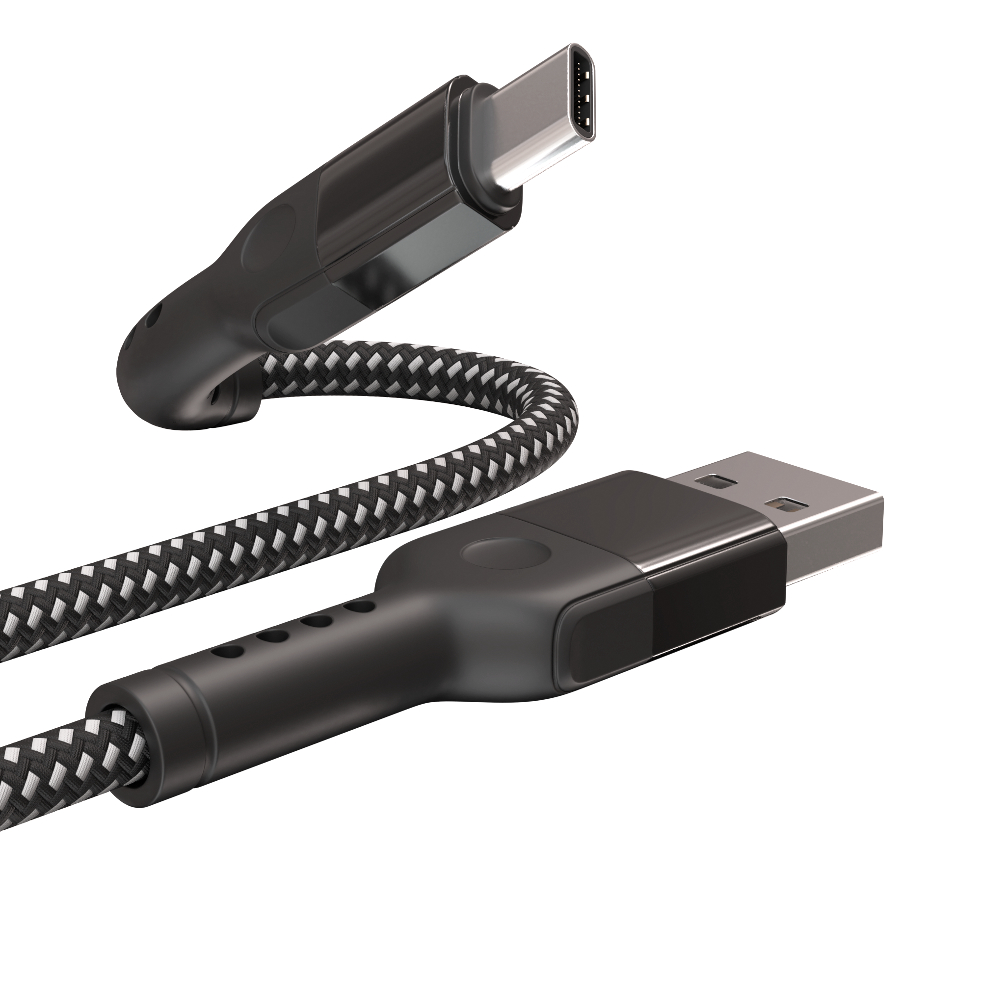 Кабель CB-404TC-10B Type-C черный