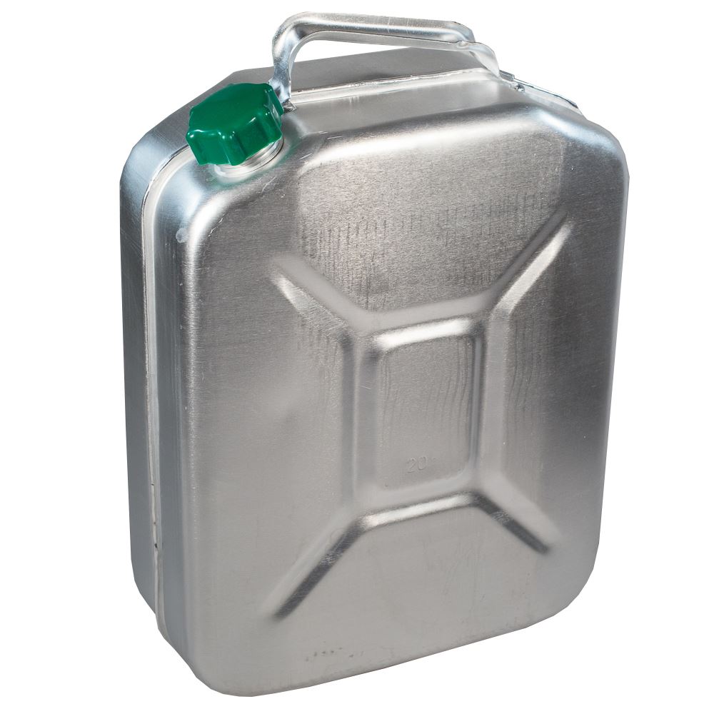 Канистра  для бензина  5л. Аллюминиевая 															