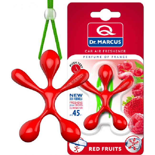 Освежитель Dr.Marcus подвеска "Lucky Top"  Red fruits (14)														