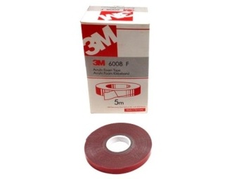 Скотч  3М  6 мм*5м красный (20)