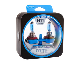 МТF лампа Н11 12V 55w Vanadium 5000к																
