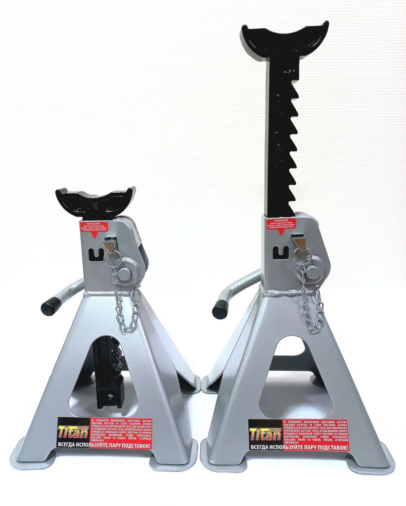 Подставка под машину Titan 2т, с гребенкой (к-т 2 шт)