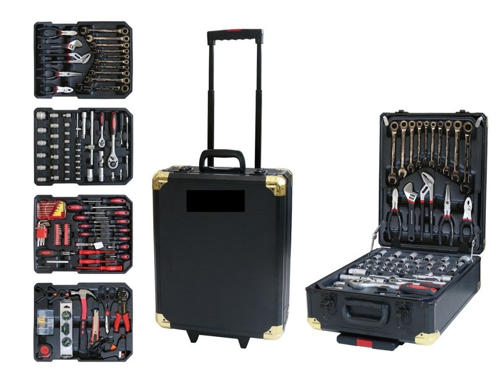 Набор инструмента  TREK 187 предметов (в чемодане на колесах) 33187