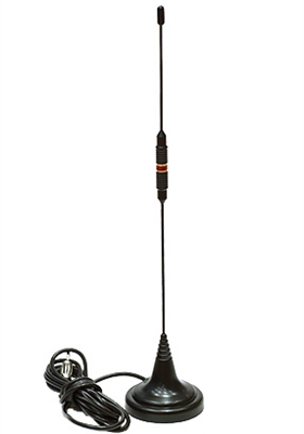 Антенна магнитная АМ-202  с пружиной (360мм)